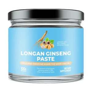 OEM Private Label Longan Ginseng Paste Traditional Chinese Herbal Supplement for Energy and Sleep