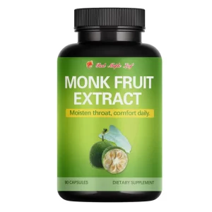 OEM Private Label Monk Fruit Complex Herbal Tonic for Throat Health Antioxidant Support Gluten Free