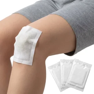 OEM Private Label Natural Wormwood Knee Patch Herbal Joint Pain Relief Plaster Gentle Soothing Mugwort Arthritis Sticker