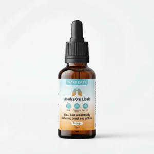 OEM Private Label Pet Cough Relief Supplement Honeysuckle Extract Liquid Dog Cat Asthma Respiratory Care
