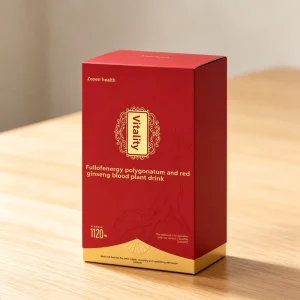OEM Private Label Vitality Yellow Root (Polygonatum) & Red Ginseng Plant Drink Women s Nourishing Qi-Blood Support Oral Liquid