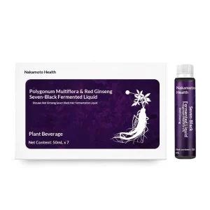 OEM Processing Fermented TCM Hair Nourishing Concentrate Drink 50mL Microbial Fermentation Formula
