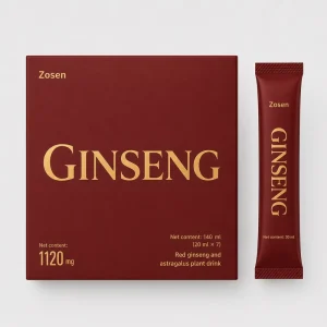 OEM Red Ginseng & Astragalus Plant Drink Herbal Essence Sachets for Women s Daily Nourishment