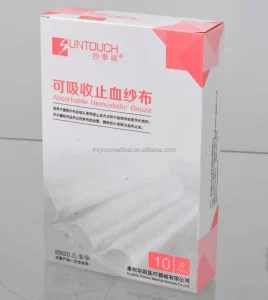 OEM Soluble Hemostatic Gauze Factory Direct Supply CE ISO Certified