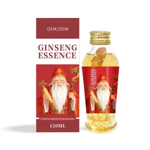 OEM Supplement Chinese Ginseng Extract Liquid 120ml Energy Drink Chinese Ginseng Oral Liquid