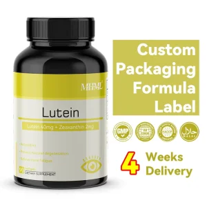OEM Total Eye Complex Softgel Capsules With Lutein Zeaxanthin For Eye Health Vision Support Reduce Eye Strain Fatigue