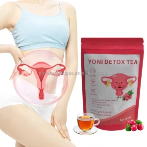 OEM Women Menstrual Relief Yoni Detox Tea Uterine Care and Vaginal Health Natural Plant Formula