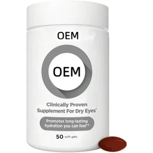 OEMsource Factory Customized Products Dry Eye Supplements containing Lutein Moisturize the Eyes and Provide Long lasting Relief