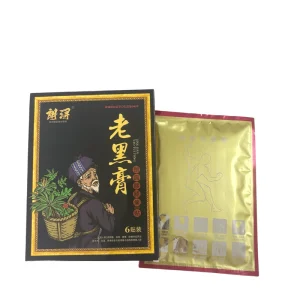 Old Black Plaster 6Patches Traditional Chinese Medicine Pain Relief Patch for Neck Shoulder Waist Leg Muscle Joint Soothing