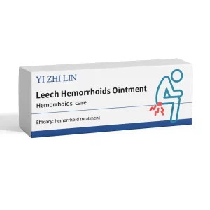 Organic Chinese Herbal Anal Fissure Care Hemorrhoid Ointment Natural Pain Relief Suppository Source Leech Animal Extract Product