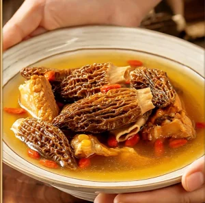 Organic Dried Morel Mushrooms (Morchella Esculenta), High-Altitude Origin