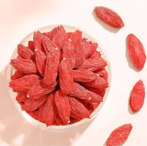 Organic Dried Premium Grade Ningxia Goji Berries (Lycium Barbarum) 20kg Carton FD Water Sweet Taste Vacuum Pack Bulk