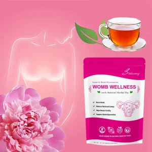Organic Ginger Red Dates Tea Natural Herbal Womb Wellness Tea Women Cycle Menstrual Pain Feminine Tea