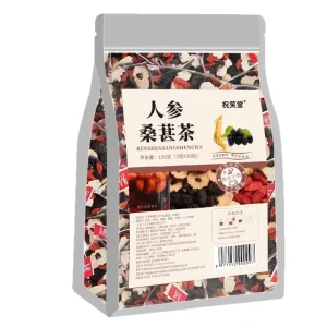 Organic Ginseng Tea With Goji Berries Kidney Health Slimming Energy Booster Kidney Cleansing Detoxifying Tea Bags Bulk