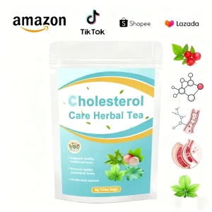 Organic Health Tea Lipid Balance Natural Herbs Heart Care Gynostemma Circulation Metabolism