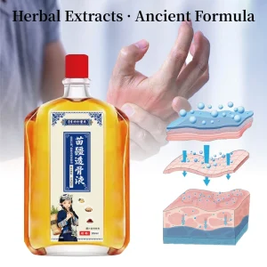 Organic Herbal Bone Penetrating Massage Oil Vitamin E for Muscle Soreness Relief Exercise Joint Care for All Skin
