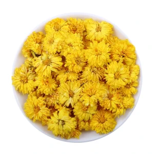 Organic Herbal Tea Yellow Chrysanthemum Flower Tea for Detoxifying and Heat Clearing