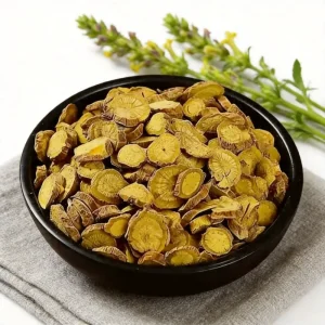 Organic Huang Qin Scutellaria Baicalensis Chinese Supplier Chinese Herbal Medicine Dried Herb