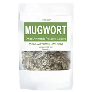 Organic Loose Mugwort Tea Dried Mugwort Leaves Bulk Bag Pure Artemisia Argyi Traditional Chinese Herbal Tea