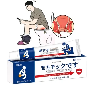 Organic Natural Herbal Extract Hemorrhoid Cream Mild Antibacterial Formula Body Use Anal Care Relieve Swelling & Discomfort