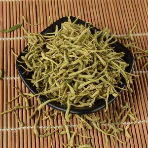 Organic Raw Jin Yin Hua 500g Green Bulk Supply for Natural Herbal Tea Beverage Health Drink Ingredient No Additive