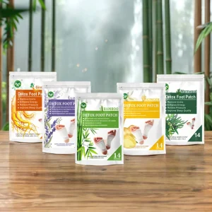 Overnight Repair Ginseng Rose Foot Patch Detoxification Rejuvenates Body Relieves Pain Strengthens Detox Foot Patch
