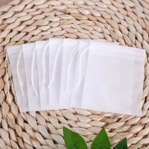 PLA Corn Fiber Biodegradable Empty Tea Bags Disposable Custom Tea Bag Sachets Green Tea Bath Tea Bags for Bulk Supply