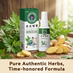 Pain Relief Meridian Bone Moxibustion Liquid Spray for Body Use