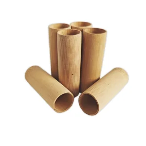 Paint free Bamboo Medicine Jar Suitable for Moxibustion