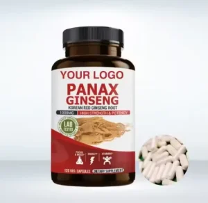 Panax Ginseng Capsules Private Label OEM/ODM Supplements for Adults Not for Pregnant Women