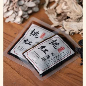 Peach Red Si Wu Decoction Foot Bath Liquid Donkey Hide Gelatin for Womens Health Sleep Support No Boiling Required Cold Feet