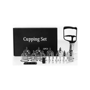 Pearly Foam Customized Vaccum Cupping Set Chinese Medicine Apparatus Class I Cupping 12 Set
