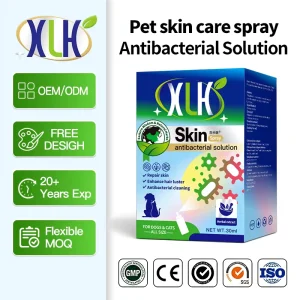 Pet Skin Care Repair Nourish Their Skin and Enhance Their Immunity Skin Spray Herbal Formula OEM for Dog Cat