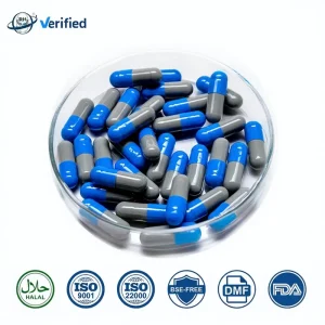Pharmaceutical 2# 3# Colourful Empty Hard Gelatin Capsule Shell Size 0 HALAL Capsules