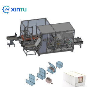 Pharmaceutical Wraparound Case Packer for Medicine Bottles and Cartons
