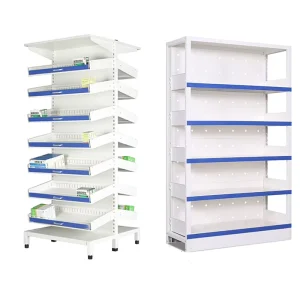 Pharmacies Hospitals Clinics Treatment Rooms Western Medicine Cabinets Metal Hospital Furniture Multi Function Minimalist Design