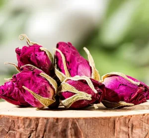Pingyin Organic Pink Rose Tea, Food-Grade Dried Flowers, Bulk Packaged