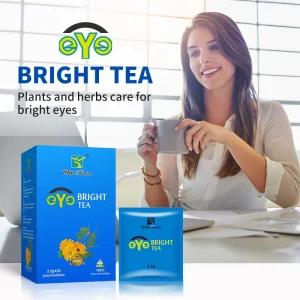 Plant Based Bright Eye Tea Enhances Blood Circulation for Better Eyes Health After Prolonged Use of Eyes