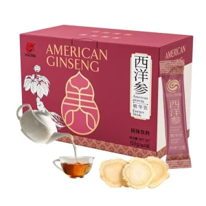 Plant Extract Factory Supply 100% Natural Root Extract Powder Solid Drink American Ginseng Essence Herbal Part Extract Food