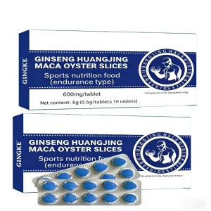 Polygonatum Oyster Maca Cordyceps Militaris Tablets Compressed Candy Candey for Male Nourishment & Stamina