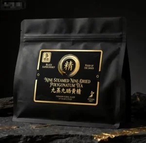 Polygonatum Tea Grade A 200g Box Nine Steaming for Nourishing Yin and Tonifying Kidneys Promote Healthy Male Kidney Function