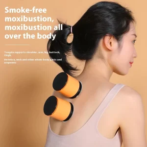 Portable Home Use Open Flame Moxibustion Jar Smoke Filter Full Body Temperature Control Hanging Moxibustion Chinese Medicine