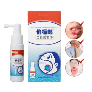 Portable Mouth Spray Breath Freshener Mint Flavor 30ml Lasting Fresh Breath Sore Throat Oral Care Breath Spray