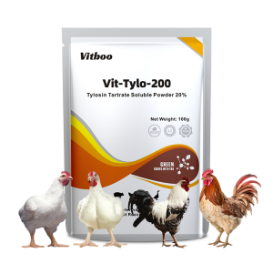 Poultry Medicine Antibiotic 20% Tylosin Powder Treatment of Chronic Respiratory Disease, Infectious Coryza