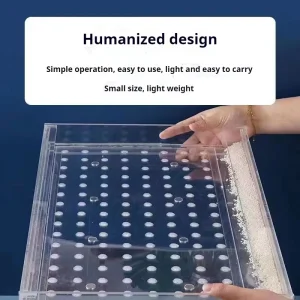 Practical Nursery Plug Tray Seeder for Seedling Raising
