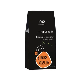 Premium Chenpi Pu’er Herbal Tea 15 Pack/Box 100% Natural Health Care Independent Tea Bags