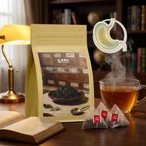 Premium Chinese Herbal Tea for Stomach Acid Balance and Digestive Comfort Soothing Gastric Wellness Blend for Intestinal Support