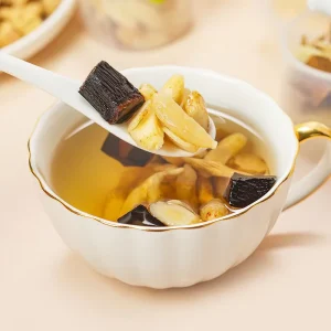 Premium Double Ingredient Lingzhi Vitality Tea Natural Herbal Blend Supports Daily Energy Balance and Overall Wellness