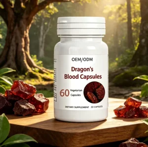 Premium Dragon Blood Capsules Herbal Supplement Traditionally Used for Skin Health and Digestive Comfort OEM Private Label