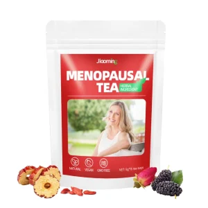 Premium Grade Menopause Relief Tea For Hot Flashes Night Sweats-Red Date Longan Rose Herbal Blend Cold Brew Ready Tea Bags